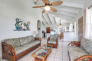 Living Room | Cable TV | Balcony Access