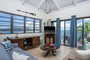 Gorgeous wrap around views from living area.