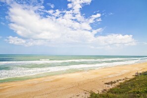 Bask In The Cool Ocean Breezes And Warm Sun - Our beautiful, white sand beach is a dream vacation come true!  Beach Whisper is located directly on ocean front and has unobstructed views.