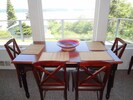 Upstairs dining area - Enjoy your meals with a view!