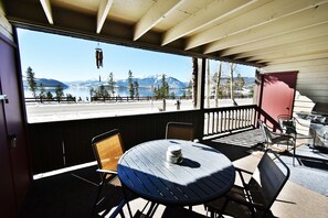 Year Round Covered Deck. Grill was removed. - Year Round Covered Deck. Grill was removed.
