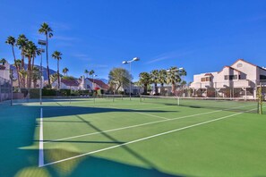 Lighted Tennis courts!