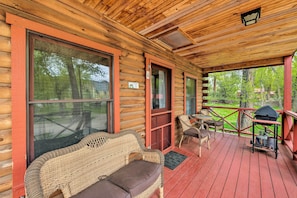 Furnished Porch | 650 Sq Ft | Gas Grill | No WiFi