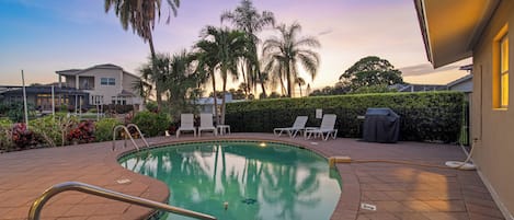 Sunsets by your Private Pool on Siesta Key