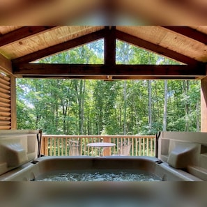 Bain à remous extérieur