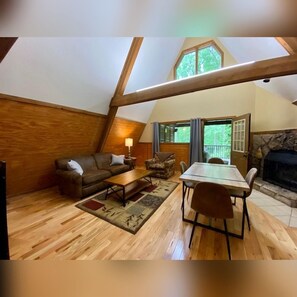 A-Frame #12 interior step