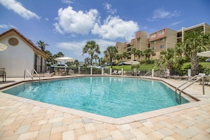 Come on In! - The water is perfect in the pool. Swim to your heart’s content or pull up a chaise lounge and catch some sunshine.