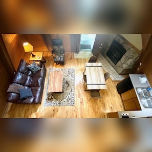 A-Frame #05 interior living loft