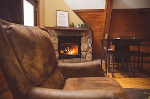 A-Frame #09 Fireplace