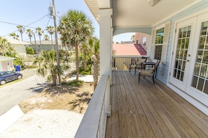 A Lovely View of the Atlantic - The view of the Atlantic Ocean from the balcony is “post card perfect.”