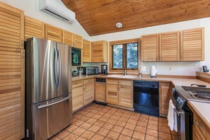 Plenty of room for a few chefs in this fully equipped kitchen.