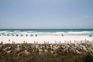 Balcony View - Directly south, the beautiful Gulf of Mexico awaits! Nothing at all to interrupt your views!