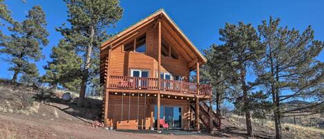 Cripple Creek Vacation Rental | 3BR | 2BA | Steps Required for Access