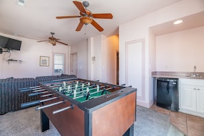 Rec Room with Foosball