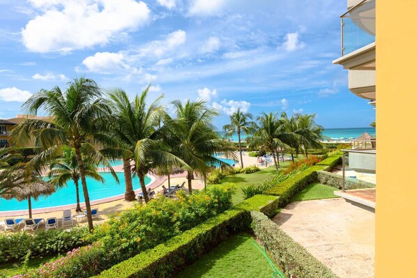 Ocean views from your 2 balconies