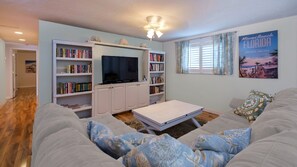 Enter into open living space