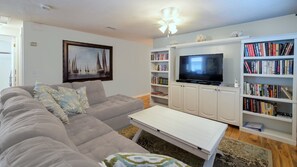 Comfortable sectional seating