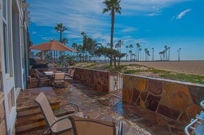 Patio and view