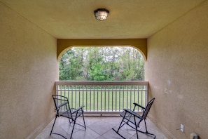 Private Covered Balcony