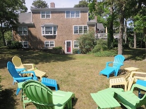 Exterior back - 93 Pine Ridge Road Chatham Cape Cod New England Vacation Rentals