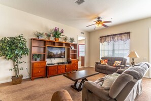 Living Area Features Access To 4th Floor Balcony W/Great Views