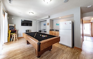 Rec Room with Pool Table