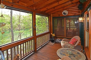 Morningstar on the Lake - Blue Ridge, GA- Screened Porch