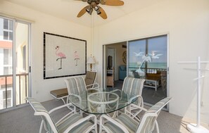 Lanai furniture & Living Room door