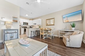 Living Room and Dining Area