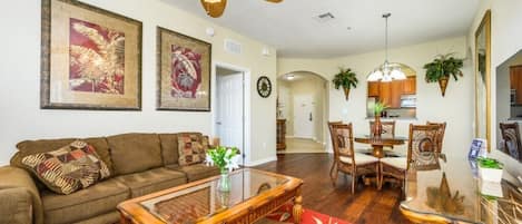 Living Room and Dining Table