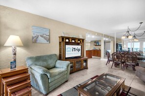 Spacious living area