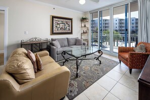 CLASSY, RAVISHING, UPSCALE-WS B310 IS EVERYTHING! - With the shape of the building, you're facing toward the fabulous pool and amenities area on property.