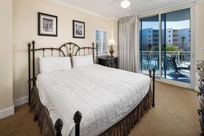 Master Bedroom - A King sized bed in the master bedroom for a great nights rest