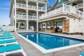 Private Pool/Rear Exterior View