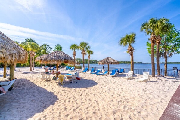 Bahama Bay Resort Amenities - Lakeside Beach area