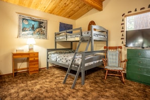Bunk beds for the kids.