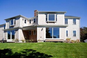 Exterior of Condo. First Floor with sliding doors to back yard. Wonderful light through out unit! - 109 Misty Meadow Lane #1 Chatham Cape Cod New England Vacation Rentals