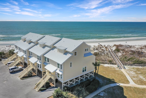 Gulf Front Building with Community Beach Access