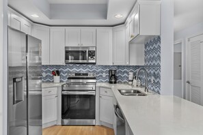 Updated Kitchen with Stainless Appliances