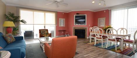 LIVING-AREA-MAYFAIR BEACH-OCEAN CITY