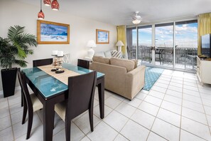 Dining and living room view - Dine with a view