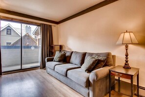 Living Room with Pull-out King Sofa Sleeper!