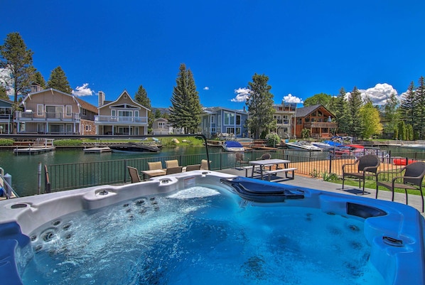 This waterfront South Lake Tahoe home is the ultimate getaway!