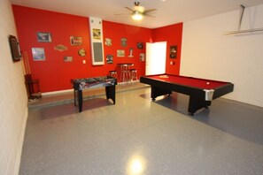 Garage Game Room