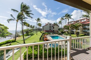 Ocean views from private lanai