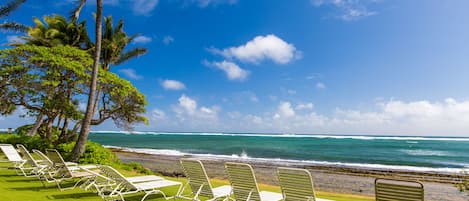 Beach Front Lounging - Enjoy one of the many beaches along Kauai's East Coast.