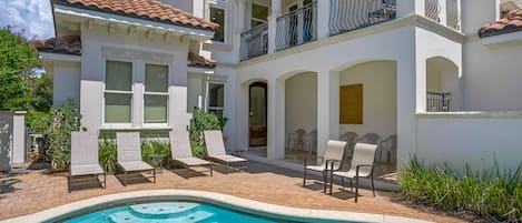 Lounge the Day Away in the Private Pool