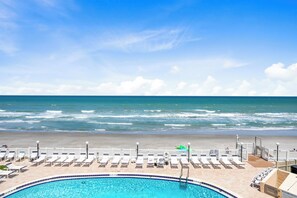 Oceanfront Pool Just steps from the sand take a refreshing dip with breathtaking views