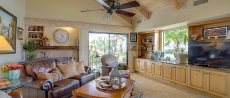 Rancho Mirage Vacation Rental | 1BR | 2BA | 1,047 Sq Ft | Stairs Required