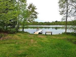 Lakefront | Private Dock | Canoe & Small Fishing Boat Provided